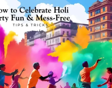 How to Celebrate Holi Party