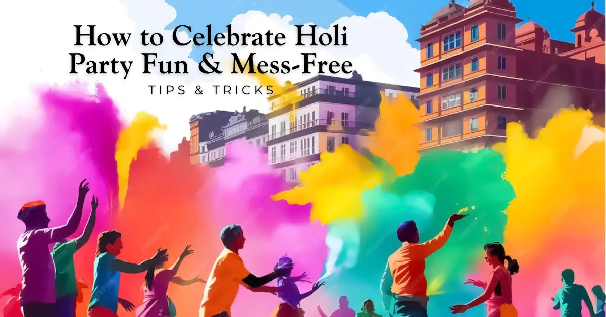 How to Celebrate Holi Party