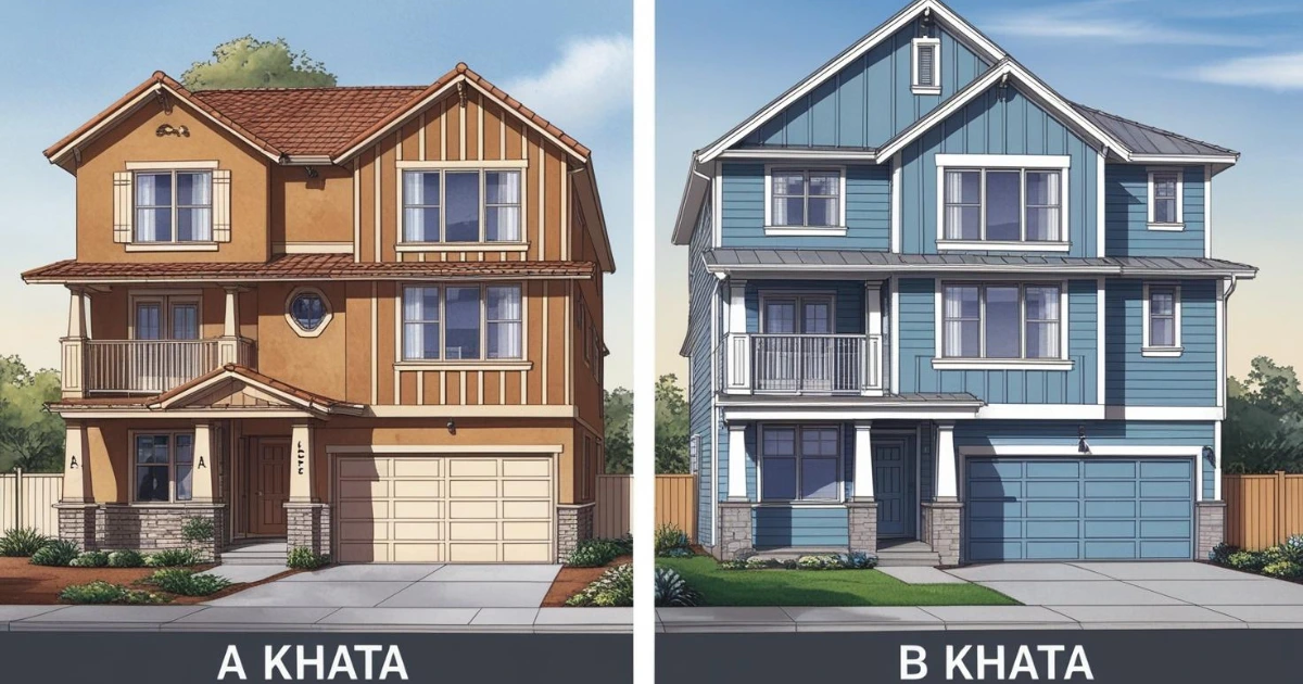 A khata vs B khata