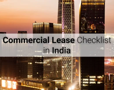 Commercial Lease Checklist in India