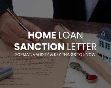 Home Loan Sanction Letter