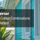 Exterior Wall Paint Colour Combinations