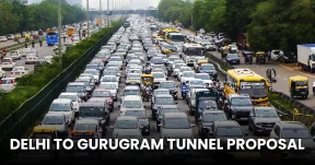 Delhi to Gurugram Tunnel Proposal