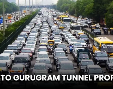 Delhi to Gurugram Tunnel Proposal