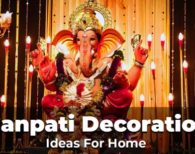 Ganpati Decoration Ideas for Home